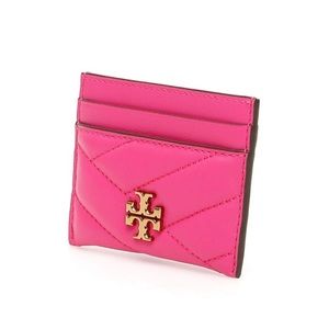 Tory Burch Kira Chevron-Quilted Card Holder